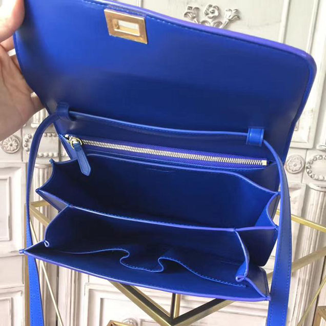 Celine Classic Box Bag Smooth Calfskin Pre-Fall 2017 Bag Collection Blue