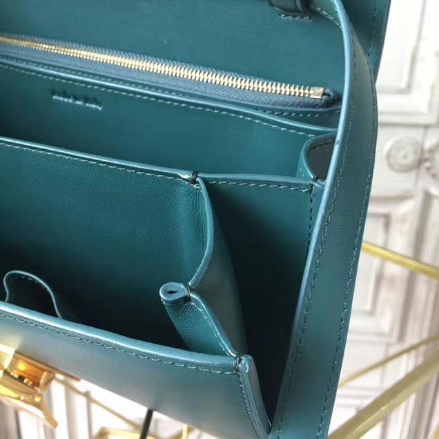 Celine Classic Box Bag Smooth Calfskin Pre-Fall 2017 Bag Collection Green
