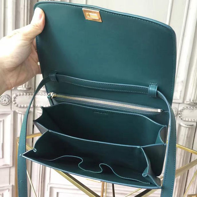 Celine Classic Box Bag Smooth Calfskin Pre-Fall 2017 Bag Collection Green