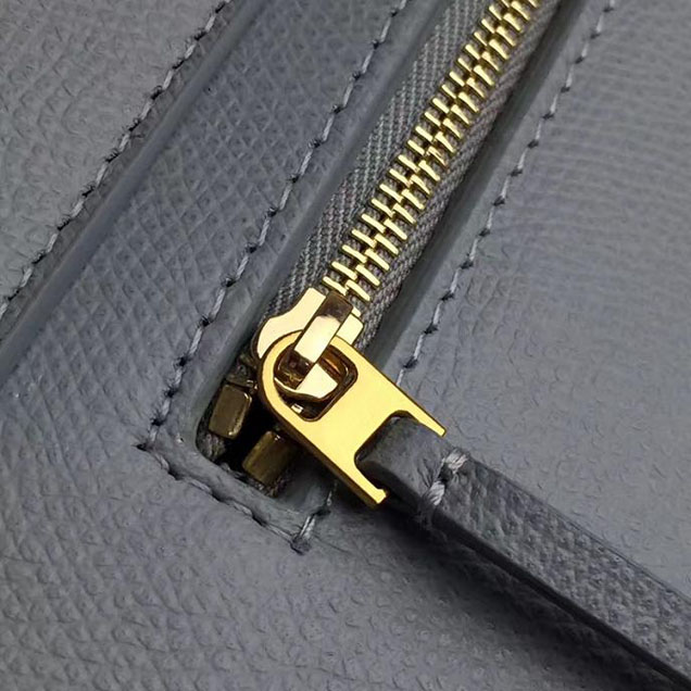 Celine Belt 24cm Bag Grained Calfskin Pre-Fall 2017 Bag Collection Cloud