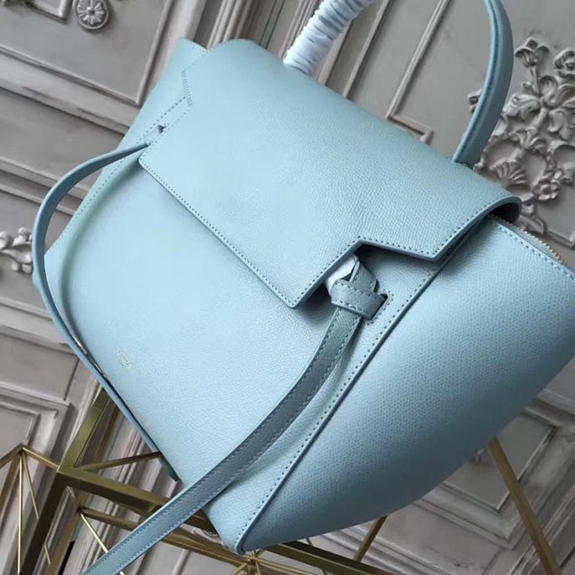 Celine Belt 24cm Bag Grained Calfskin Pre-Fall 2017 Bag Collection Cloud
