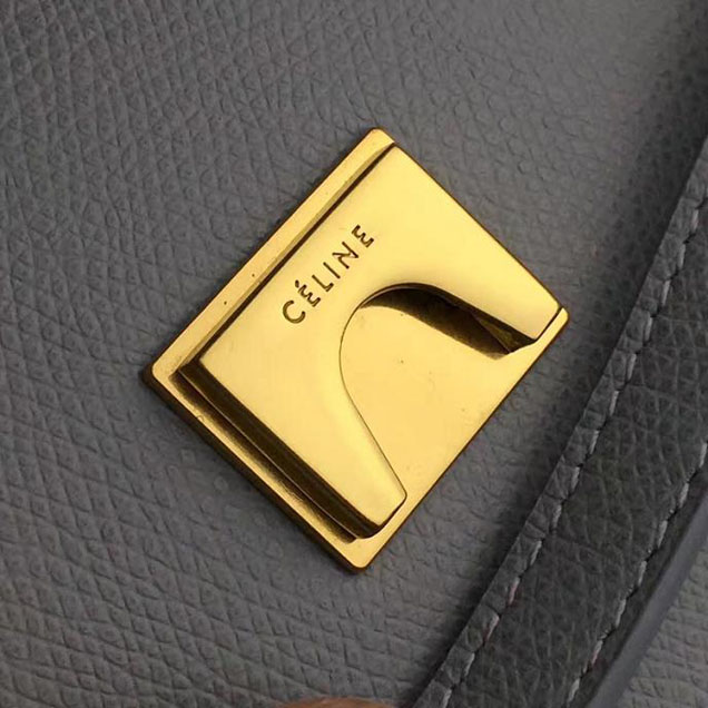 Celine Belt 24cm Bag Grained Calfskin Pre-Fall 2017 Bag Collection Cloud