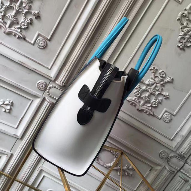 Celine Micro Luggage 26cm Bag Smooth Calfskin Pre-Fall 2017 Bag Collection White Black Light Blue