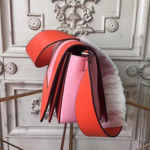 Celine Frame 25cm Bag Smooth Calfskin Pre-Fall 2017 Bag Collection Burnt Red Light Pink