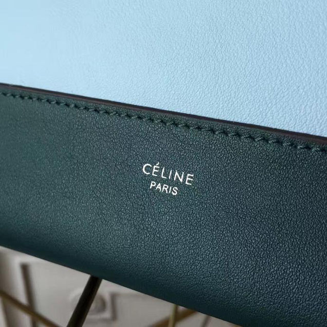 Celine Frame 25cm Bag Smooth Calfskin Pre-Fall 2017 Bag Collection Dark Green Mineral