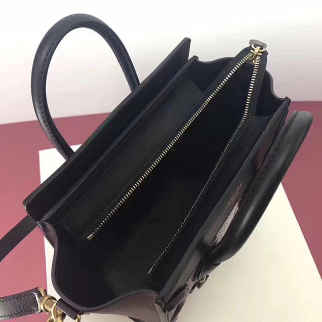 Celine Nano Luggage 20cm Bag Lizard Skin Pre-Fall 2017 Collection Bubble