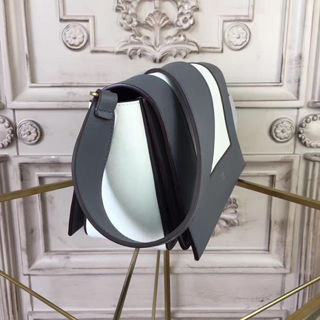 Celine Frame 25cm Bag Smooth Calfskin Pre-Fall 2017 Bag Collection Black White