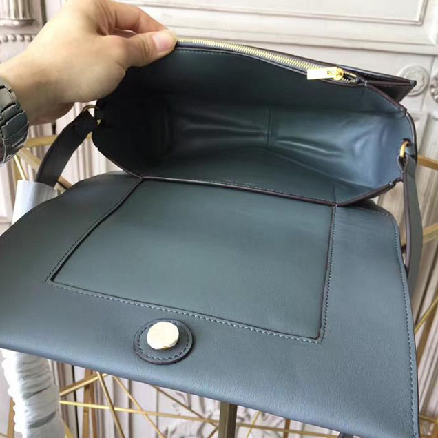 Celine Frame 25cm Bag Smooth Calfskin Pre-Fall 2017 Bag Collection Black White