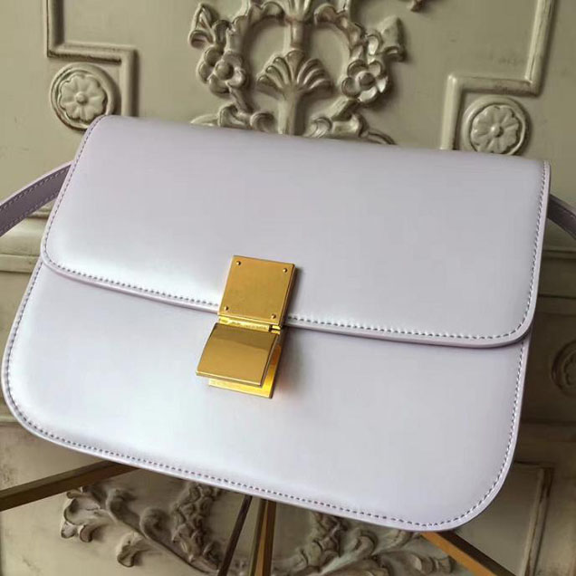 Celine Classic Box 23cm Bag Spazzolato Calfskin Pre-Fall 2017 Bag Collection Mineral