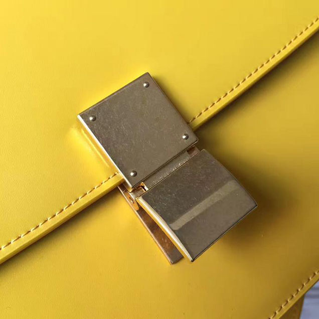 Celine Classic Box 23cm Bag Smooth Calfskin Pre-Fall 2017 Bag Collection Citrus