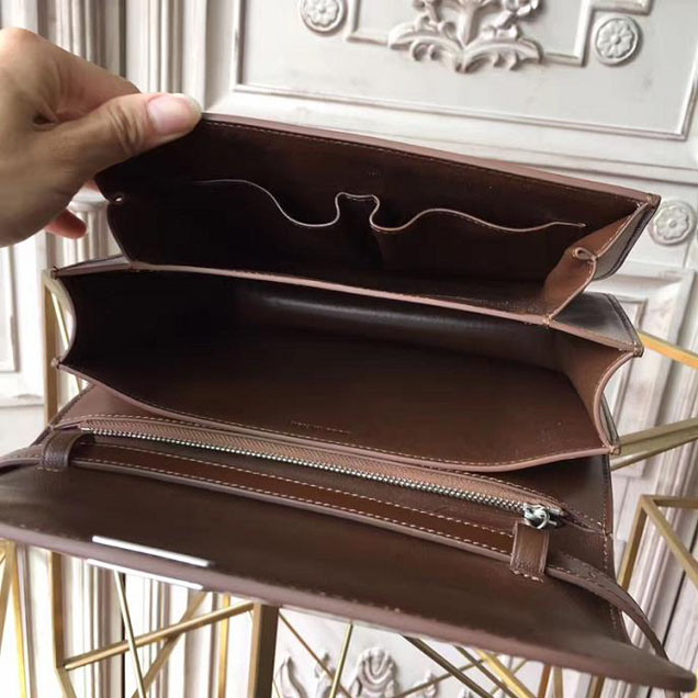 Celine Classic Box 23cm Bag Smooth Calfskin Pre-Fall 2017 Bag Collection Sienna Brown