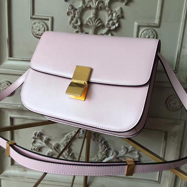 Celine Classic Box 23cm Bag Smooth Calfskin Pre-Fall 2017 Bag Collection Petal