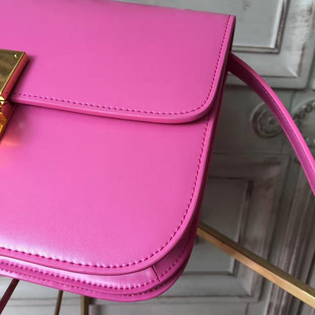 Celine Classic Box 23cm Bag Smooth Calfskin Pre-Fall 2017 Bag Collection Pink