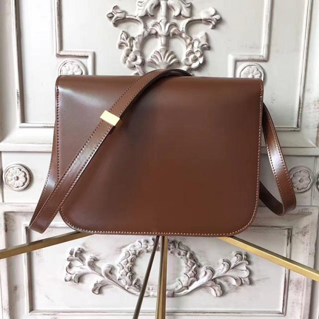 Celine Classic Box Bag Smooth Calfskin Pre-Fall 2017 Bag Collection Tan Natural