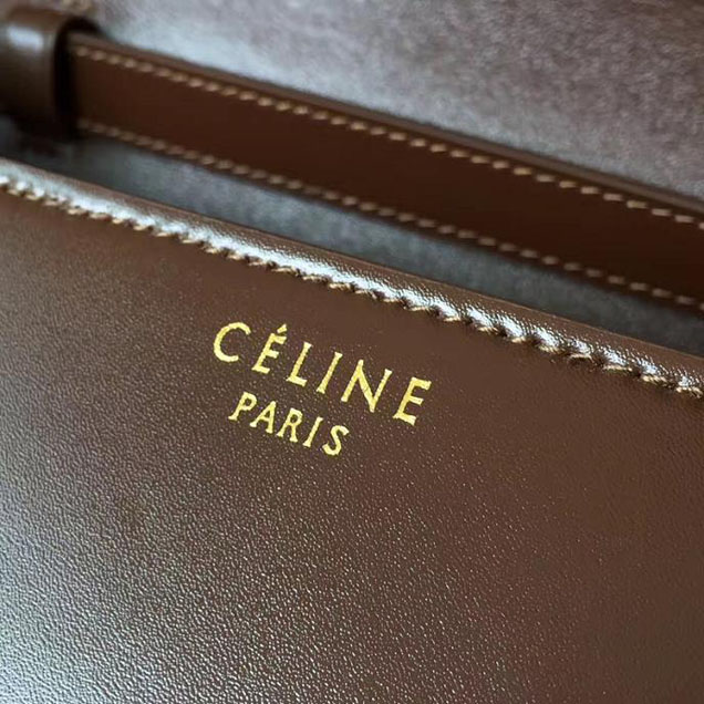 Celine Classic Box Bag Smooth Calfskin Pre-Fall 2017 Bag Collection Tan Natural