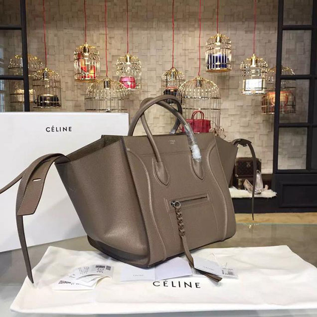 Celine Phantom Luggage Tote Calfskin Leather Fall Winter 2016 Collection Nude
