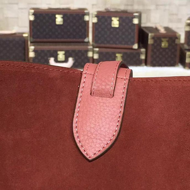 Celine Phantom Luggage Tote Suede Calfskin Leather Fall Winter 2016 Collection Rose Pink