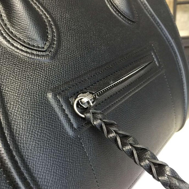 Celine Phantom Luggage Tote Calfskin Leather Fall Winter 2016 Collection Black