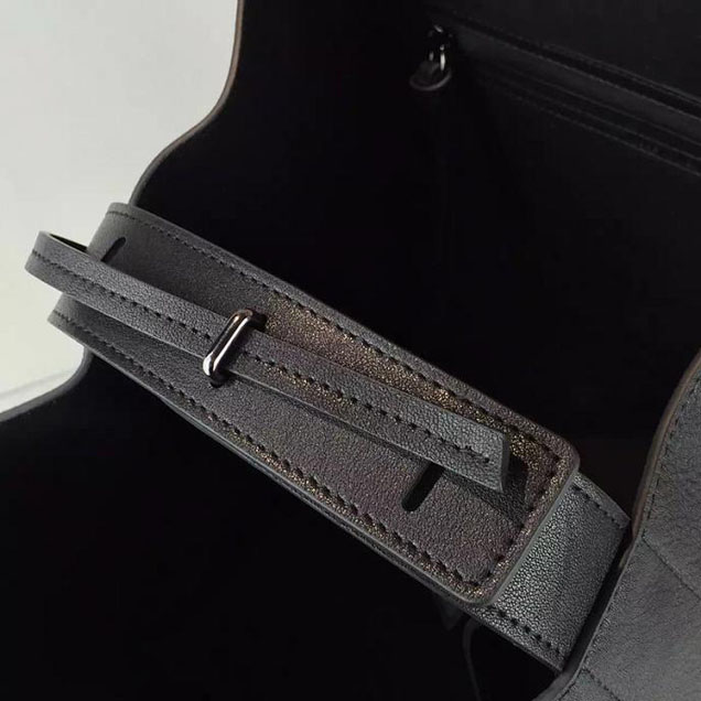 Celine Phantom Luggage Tote Grained Calfskin Leather Fall Winter 2016 Collection Black