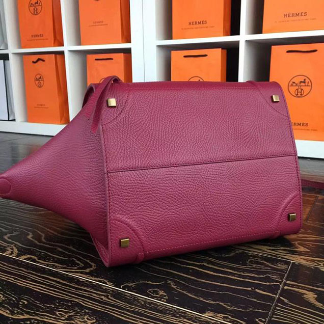Celine Phantom Luggage Tote Calfskin Leather Fall Winter 2017 Collection Raspberry