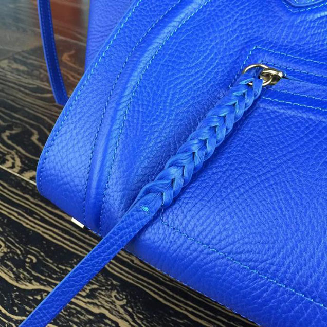 Celine Phantom Luggage Tote Calfskin Leather Fall Winter 2016 Collection Electric Blue