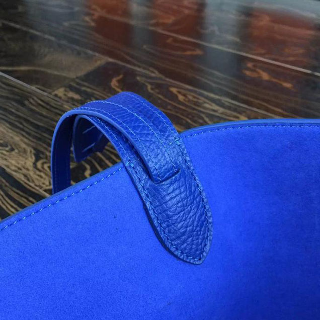 Celine Phantom Luggage Tote Calfskin Leather Fall Winter 2016 Collection Electric Blue