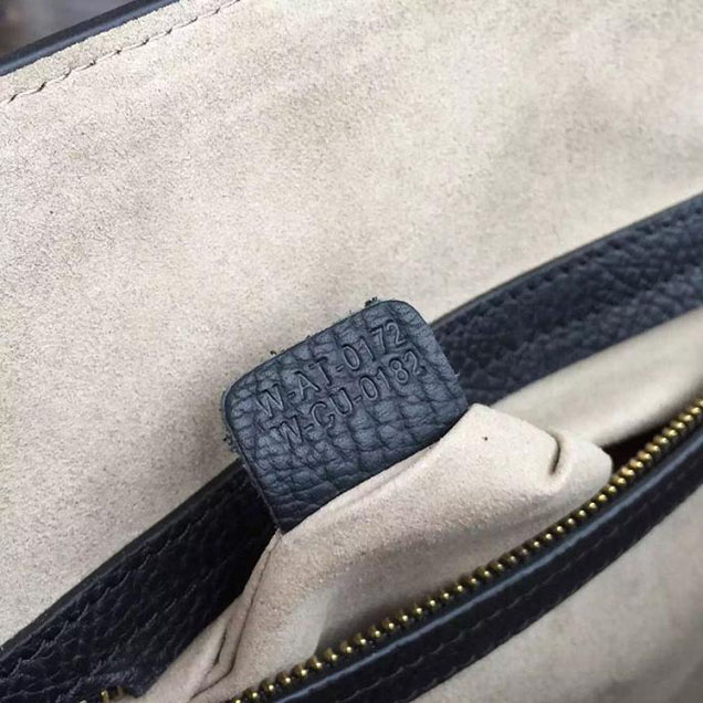 Celine Phantom Luggage Tote Calfskin Leather Fall Winter 2017 Collection Black Beige