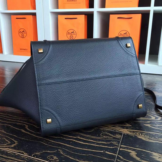 Celine Phantom Luggage Tote Calfskin Leather Fall Winter 2017 Collection Black Beige