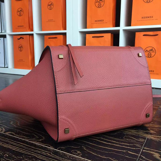 Celine Phantom Luggage Tote Calfskin Leather Fall Winter 2017 Collection Red Navy