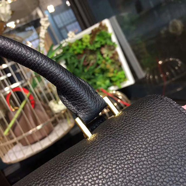 Celine Small Trapeze Bag 26cm Black White Pink