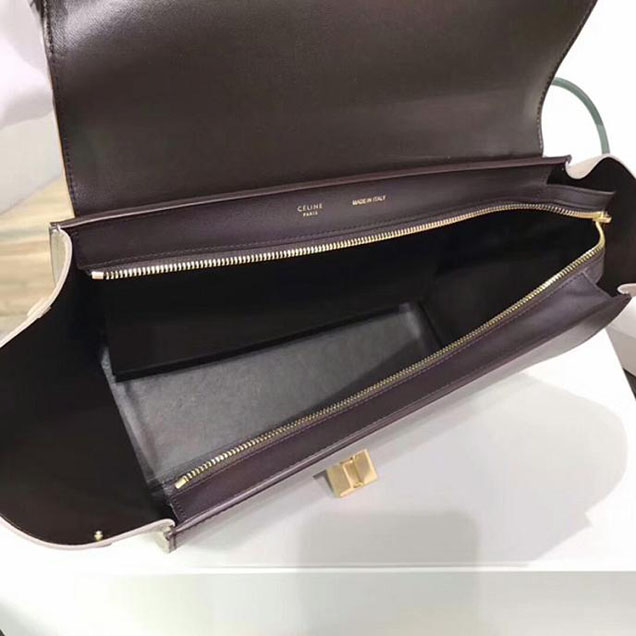 Celine Small Trapeze Bag 26cm Camel Coffee Beige