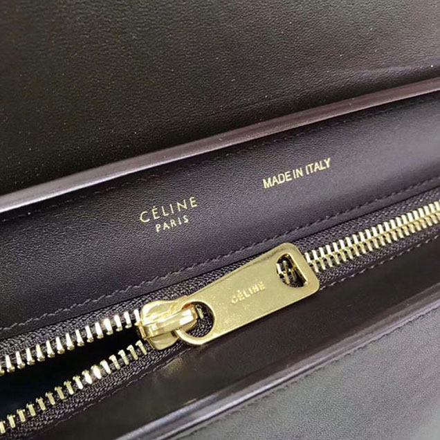 Celine Small Trapeze Bag 26cm Camel Coffee Beige