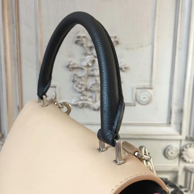 Celine Small Trapeze Bag 26cm Beige Black Red