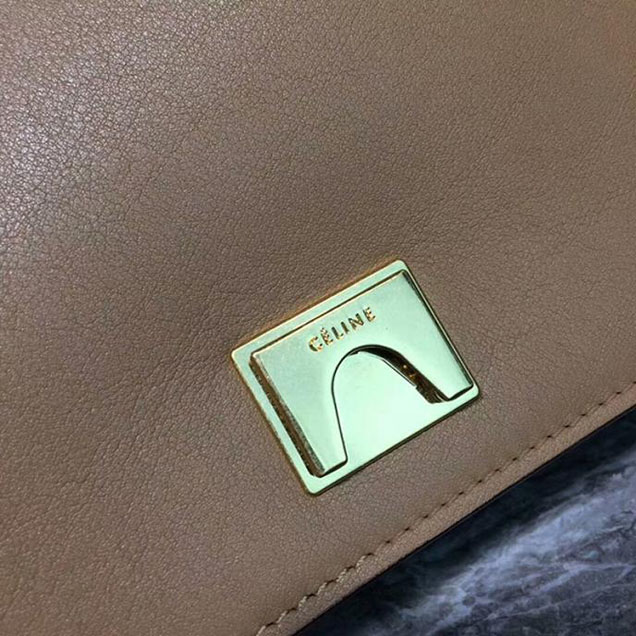 Celine Frame Bag 25cm Smooth Calfskin Pre-Fall 2017 Bag Collection Beige White