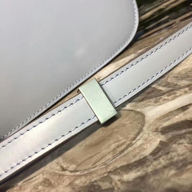 Celine Medium Classic Box Bag Lightgrey