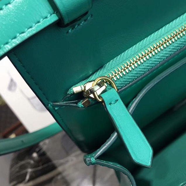 Celine Medium Classic Box Bag Turquoise