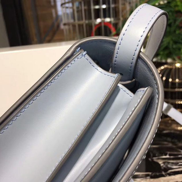 Celine Medium Classic Box Bag Sky Blue