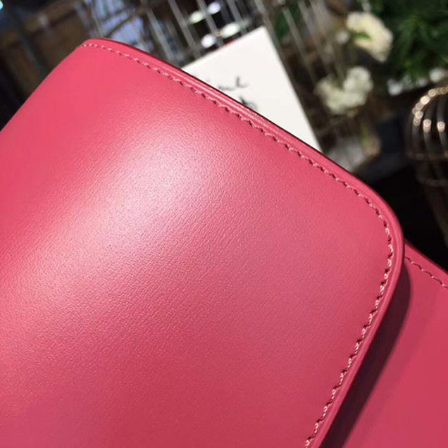 Celine Medium Classic Box Bag Rose Carmine