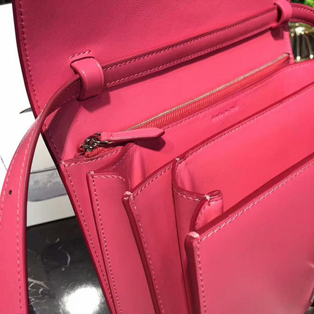 Celine Medium Classic Box Bag Rose Carmine