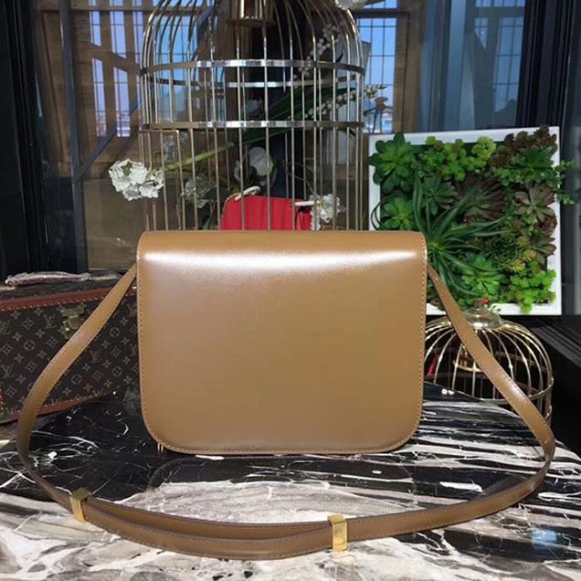 Celine Medium Classic Box Bag Camel