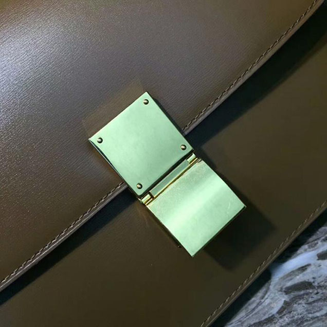 Celine Medium Classic Box Bag Camel