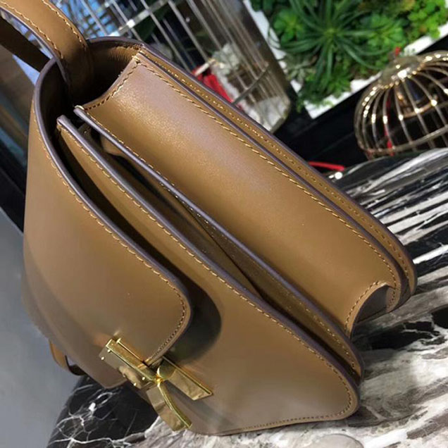Celine Medium Classic Box Bag Camel