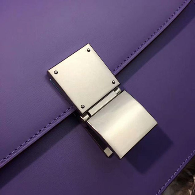 Celine Medium Classic Box Bag Purple