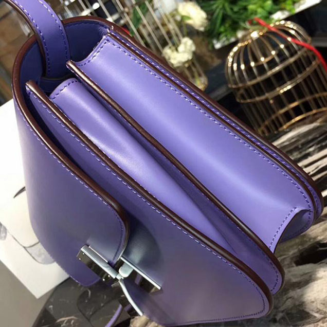 Celine Medium Classic Box Bag Purple