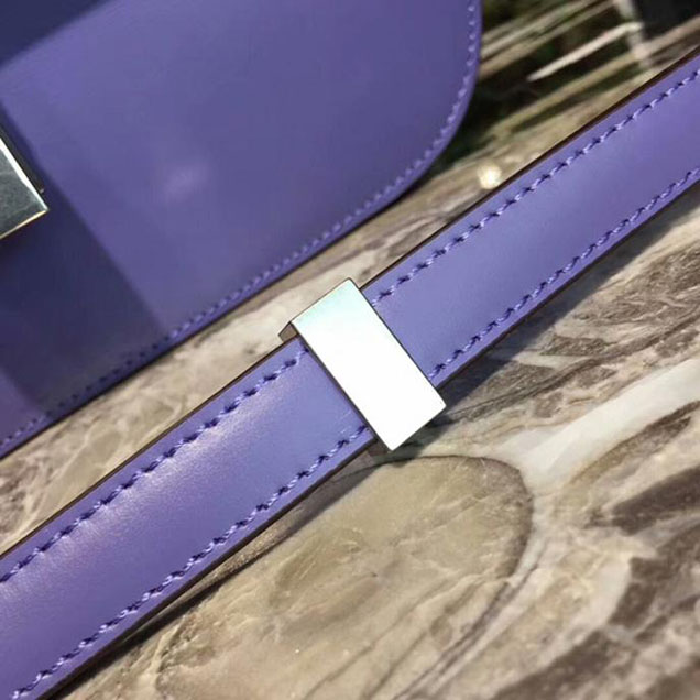 Celine Medium Classic Box Bag Purple