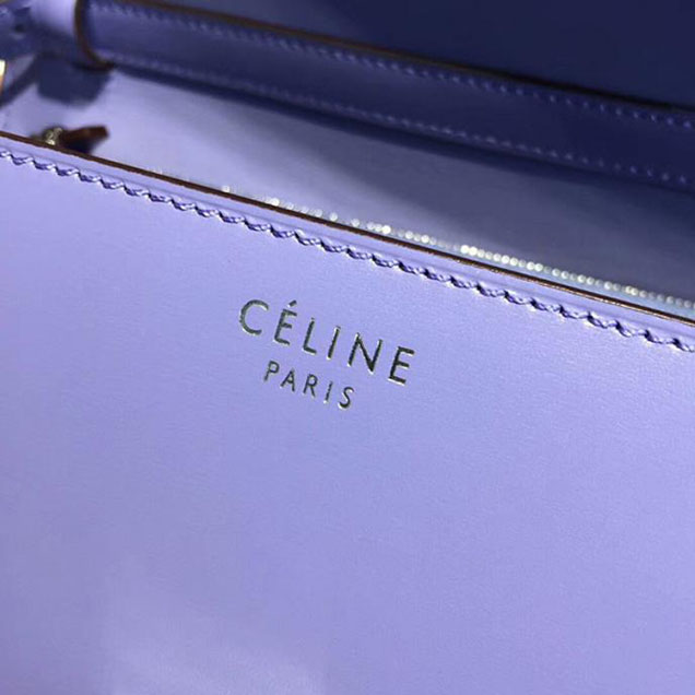 Celine Medium Classic Box Bag Purple