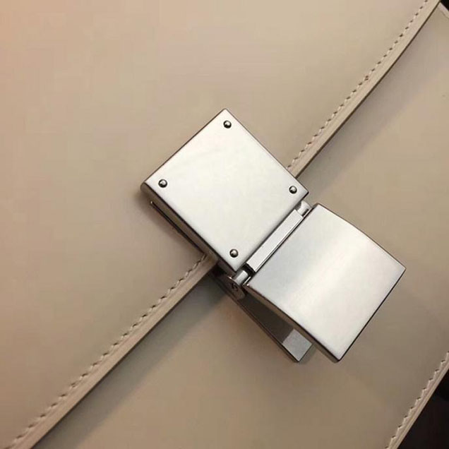 Celine Medium Classic Box Bag Beige