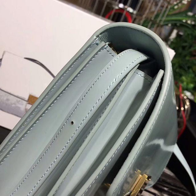 Celine Medium Classic Box Bag Ice Blue