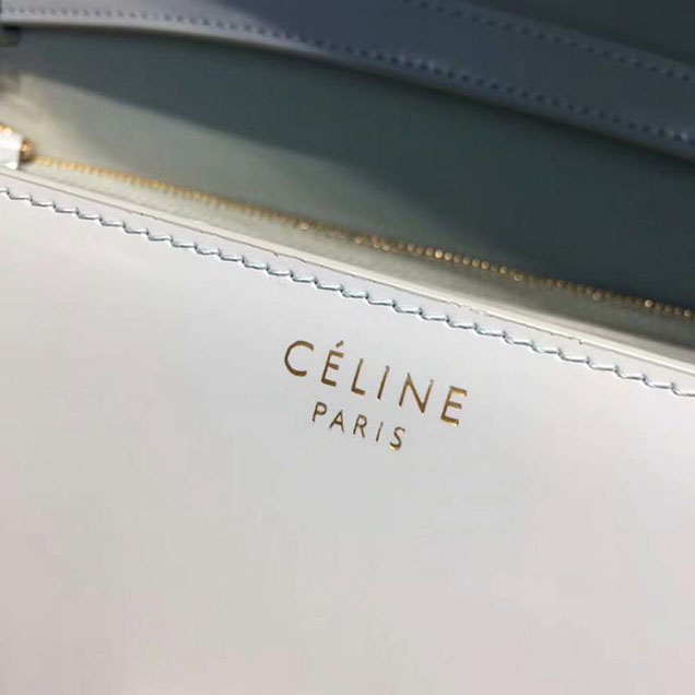 Celine Medium Classic Box Bag Ice Blue