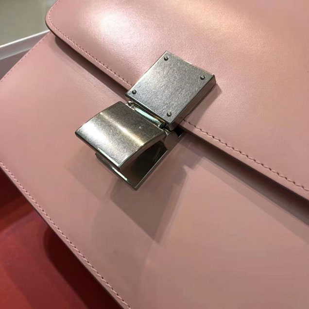 Celine Medium Classic Box Bag Pink